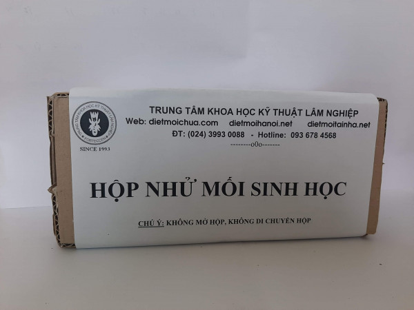 Hộp nhử mối sinh học - Công Ty TNHH Một Thành Viên Trung Tâm Khoa Học Kỹ Thuật lâm Nghiệp Việt Nam